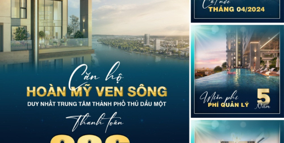 VốN BAN ĐẦU  260TRIỆU SỞ HỮU NGAY CĂN HỘ THE MAISON 3 MẶT VIEW SÔNG SÀI GÒN