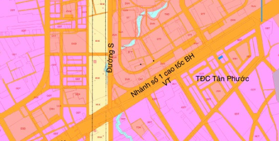 Thanh lý gấp nền đất 100m2 Tái Định Cư Tân Phước đường 20m giá 1ty6