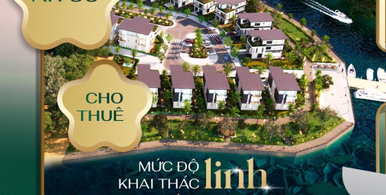 Biệt Thự Ven Sông Sở Hữu Lâu Dài, CK lên đến 12%, Cam kết thu hồi trã lãi 16%