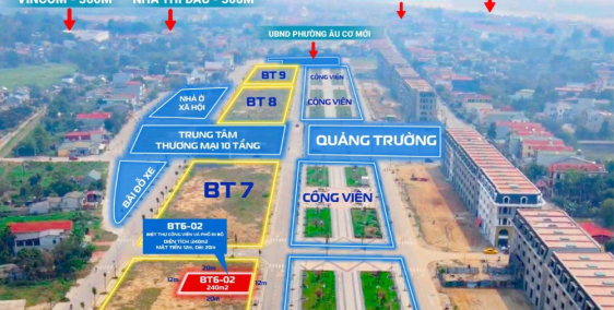 Bán gấp 1 căn đất nền siêu đẹp tại Âu Cơ Park City cần về với chủ mới