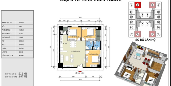 Cần bán căn hộ 3 phòng ngủ chung cư đường Xuân La, quận Tây Hồ.