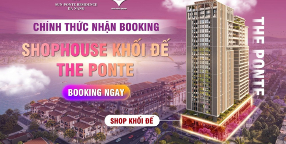 GIỎ HÀNG SHOPHOUSE MẶT TIỀN ĐƯỜNG TRẦN HƯNG ĐẠO, QUẬN SƠN TRÀ