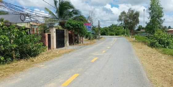 Hàng ngộp mặt tiền TL 830, Hựu Thạnh, Đức Hoà, full thổ cư 10x25m