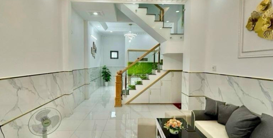 Bán nhà mới Chiến Lược, Bình Tân, 3tầng, 4x12, hẻm xe hơi, giá 4tỷ6,