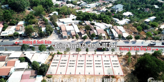 Bán đất mặt tiền Nguyễn Chí Thanh,Hiệp An, Thủ Dầu Một,Bình Dương