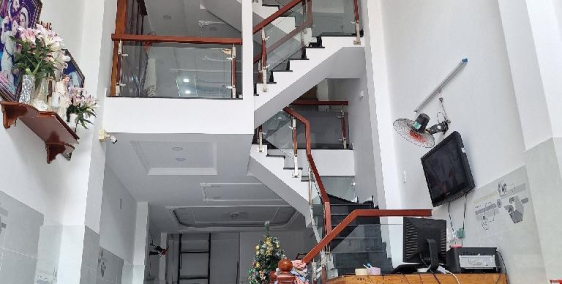 Bán nhà MT đẹp gần QL1, Bình Tân, 77m2, 6tầng, HXT thông QL1,  4x20, giá 8.4tỷ