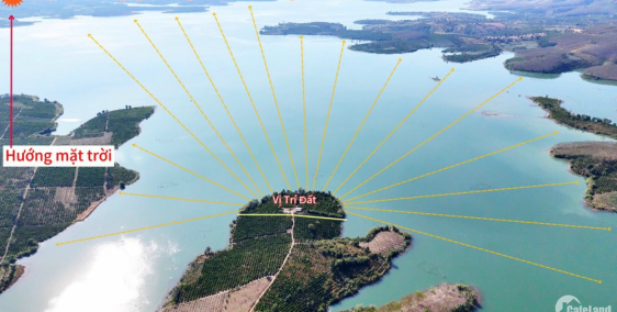 Bán đất view hồ 3 mặt tiền, xe hơi vào tận mép hồ, đã có sổ hồng riêng