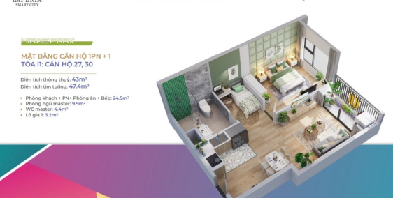 Sở hữu căn hộ cao cấp tại phía Tây Thủ đô giá chỉ từ 59 triệu/m2.