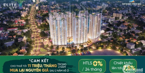 Tecco Elite City Thái Nguyên: Đầu tư 800 triệu, nhận lợi nhuận hấp dẫn!