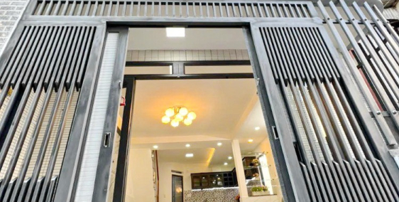 Bán nhà mới 2 lầu góc 2 mặt hẻm đường Võ Trứ Phường 9 Quận 8