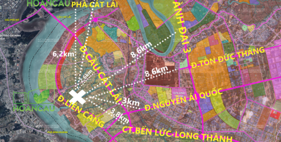 3 hecta đất mặt tiền Đ.Liên Cảng, Nhơn Trạch cuối năm khởi công.