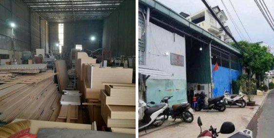 Kho xưởng cho thuê 400m2, gần hãng biia Quận 12