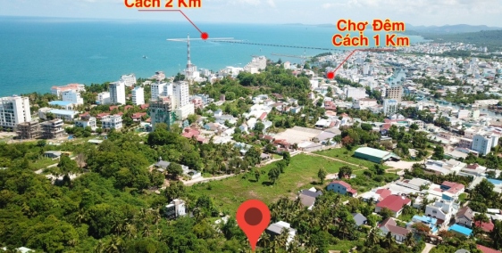 Bán Đất 2000m Thế Đất Cao, View Biển Tuyệt Đẹp, Tọa Lạc Tại Trung Tâm Phố 30/4