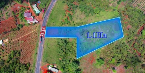 Bán Đất Quốc Lộ 14 Quảng Tín Dăk R'Lấp, 30m QL14, 1.1Ha giá 6 tỷ