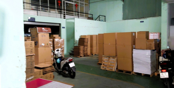 Cho thuê kho xưởng 1600m2 mặt tiền đường 22 Linh Đông
