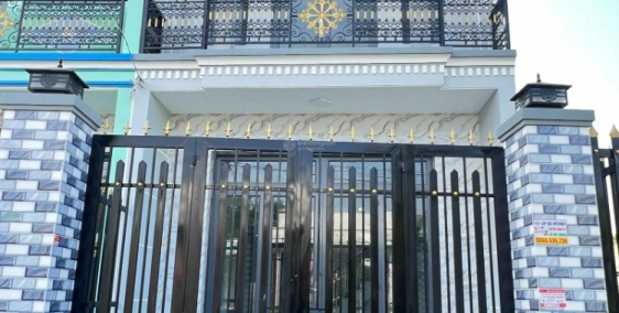 BÁN NHÀ 2 MẶT TIỀN 5X22, 1 TRỆT 1 LẦU, SHR, ĐẤT THỔ CƯ, GẦN CHỢ - TRƯỜNG HỌC