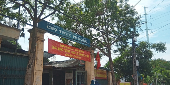 BÁN NHÀ NGÕ CHỢ THUỴ PHƯƠNG 58m2 X 3 TẦNG, Ô TÔ ĐỖ CỬA 5M, DÂN XÂY