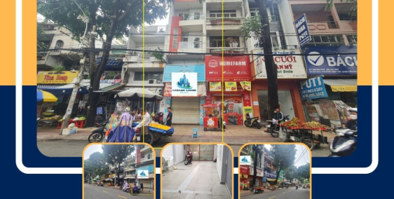 CỰC SỐC-Cho thuê nhà Mặt Tiền CHỢ Hiệp Tân 60m2, 3Lầu+ST, 25Triệu