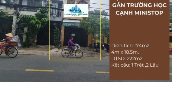 CỰC SỐC - Cho thuê nhà mặt tiền Thạch Lam 74m2, 2Lầu, 18Triệu