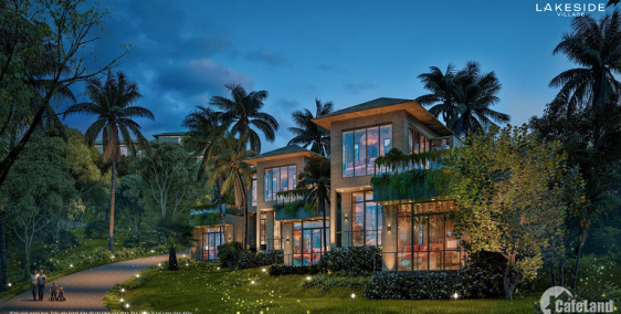 Biệt thự nghỉ dưỡng mặt hồ Hòa Bình Lakeside Village, cam kết cho thuê. Giá 46tr