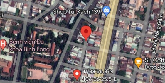 Bán đất trung Tâm thị xã Bình Long, tỉnh Bình Phước