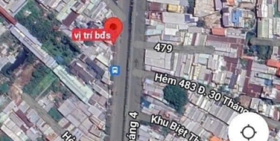 BÁN NHÀ MẶT TIỀN ĐƯỜNG 30/4, NHÀ CÁCH ĐƯỜNG TRẦN HOÀNG HOÀNG NA 40m