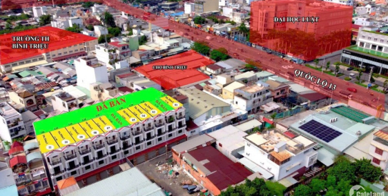 Nhà mới, bảo hành 3 năm, kế bên chợ Bình Triệu, đối diện Đại học Luật, giảm sâu