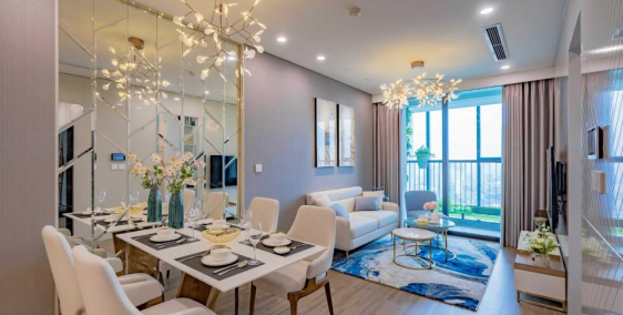 Bán căn hộ chung cư cao cấp Kosmo Tây Hồ - 85m2 ( 2PN) - view Hồ Tây.