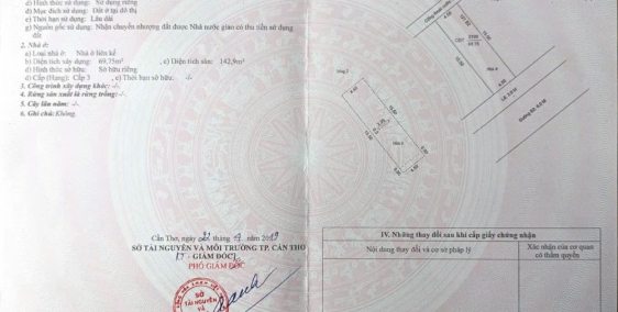 BÁN NHÀ 1 TRỆT 1 LẦU THIẾT KẾ SANG TRỌNG TẠI KDC HƯNG PHÚ 1, Q. CÁI RĂNG