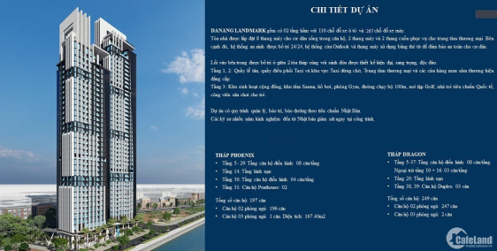 TIỆN ÍCH DỰ ÁN ĐÀ NẴNG LANDMARK TOWER - CĐT COSMOS HOUSING