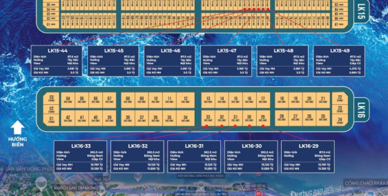 Phương đông vân đồn, nằm ở khu kinh tế vân đồn, Quảng Ninh. Quy mô 171,42 HA