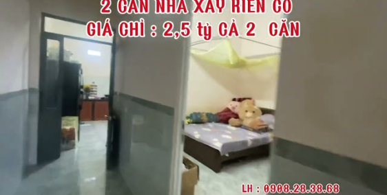 CHỈ 2,5 TỶ MUA ĐƯỢC CẢ 2 CĂN NHÀ XÂY KIÊN CỐ NHƯ VIDEO