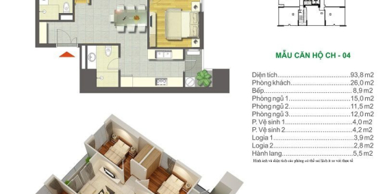 Bán căn hộ chung cư N02T3 Ngoại Giao Đoàn – DT 95m2 ( 3PN)