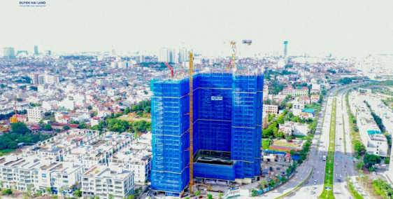 Bán căn hộ 2PN chung cư Sentosa Sky Park Lê Chân 70m2 giá 2,x tỷ