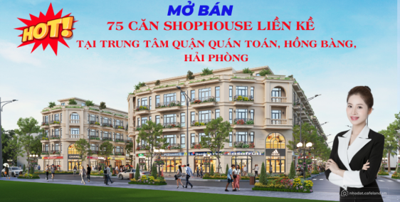 Hot! Bán căn góc ngoại giao trục chính dự án Hồng Bàng Midtown Hải Phòng giá tốt