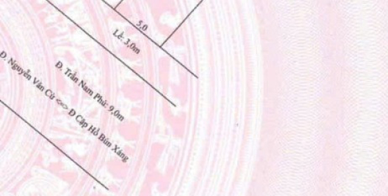 BÁN NỀN MẶT TIỀN ĐƯỜNG TRẦN NAM PHÚ. Giá 9 tỷ . DT 126,8m2
