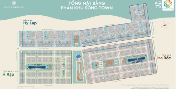 Dự án nhà phố biển cao cấp Cara world, nằm liền kề sân bay quốc tế Cam Ranh