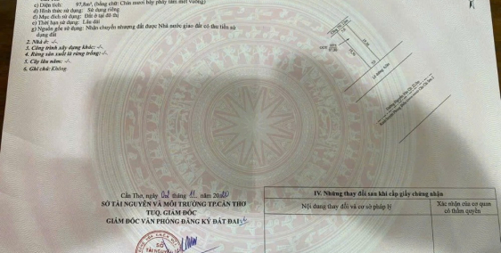 Bán nền MT đường Nguyễn Văn Cừ . Đối diện BV Nhi Đồng