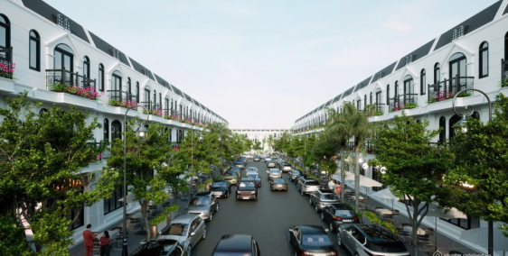 Dự án nhà mặt phố Green Valley City thành phố Tân Uyên