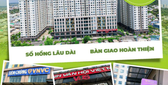 Căn hộ trệt Green River Q.8 - Vừa ở vừa kinh doanh. Đã có sổ hồng sẵn trao tay