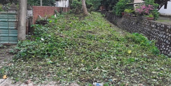 Bán đất 372m2 - 150m2 là đất thổ cư mặt tiền khu 2