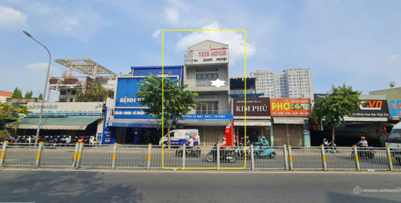 Cho thuê nhà Mặt tiền Lũy Bán Bích 124m2, 3Lầu - GẦN UBND QUẬN TÂN PHÚ