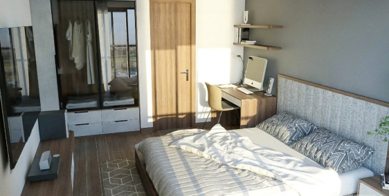 Cho thuê căn hộ Diamond Alnata – Celadon City Tân Phú, full nội thất cao cấp