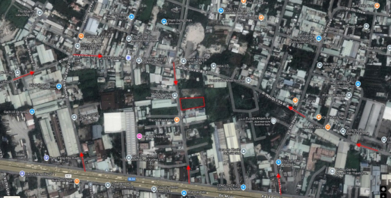 CHO THUÊ ĐẤT DÀI HẠN 1663M² – GẦN ĐƯỜNG ĐỖ MƯỜI (QL1A CŨ), AN PHÚ ĐÔNG, QUẬN 12