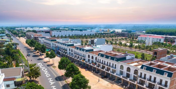 Bán nhà phố mặt tiền Hà Huy Tập LK06 giá 6 tỷ 6,  Khu đô thị Ân Phú