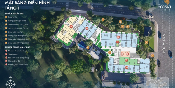 Chính thức nhận booking căn hộ víew sông Fresia Riverside