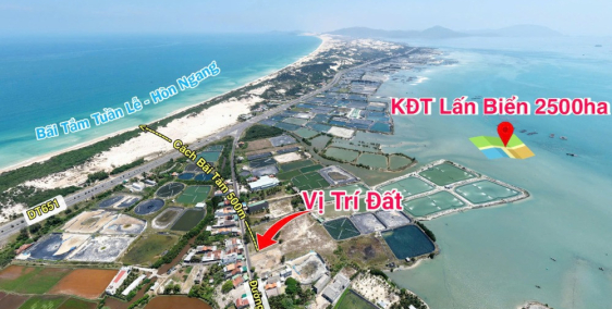 BÁN ĐẤT MẶT TIỀN TRỤC CHÍNH NINH MÃ – GẦN BÃI TẮM, TIỀM NĂNG SINH LỜI CAO!