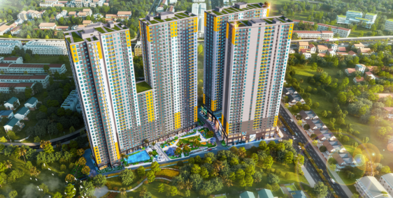 Khu chung cư Tân Đông Hiệp - Bán căn hộ chung cư Bcons Solary Tân Vạn Dĩ An Bcon