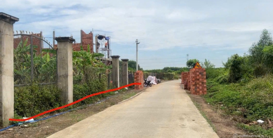 CÁCH TRƯỜNG LÁI 10P BÁN GẤP 1 TỶ 390 144m2 ĐẤT MẶT TIỀN FULL THỔ