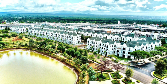 Biệt thự song lập 250m2 view hồ, đã có sổ, giá đầu tư dự án Ecocity.